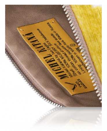 Шелковый (Бахмаль) Клатч-конверт-папка-косметичка FELICITAE VITAE! (Манговый щербет!) THINY_NEW.FELICITAE VITAE!